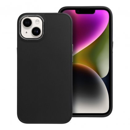 Štýlový kryt FRAME Case pre IPHONE 13 čierny