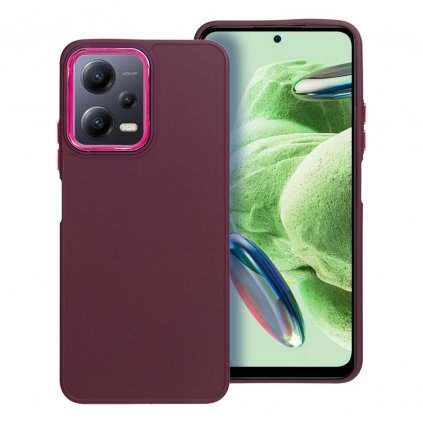 Štýlový kryt FRAME Case pre XIAOMI Redmi NOTE 12 5G fialový