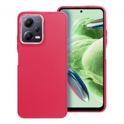 Štýlový kryt FRAME Case pre XIAOMI Redmi NOTE 12 5G červený