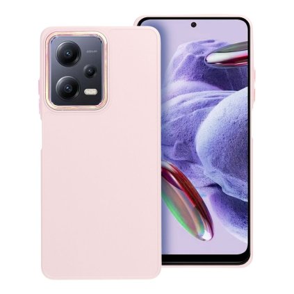 Štýlový kryt FRAME Case pre XIAOMI Redmi NOTE 12 PRO Plus 5G ružový