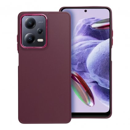 Štýlový kryt FRAME Case pre XIAOMI Redmi NOTE 12 PRO Plus 5G fialový