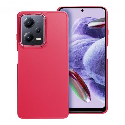 Štýlový kryt FRAME Case pre XIAOMI Redmi NOTE 12 PRO Plus 5G červený