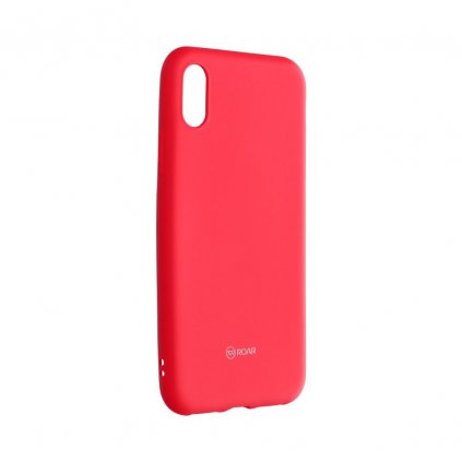 Puzdro Roar Colorful Jelly Case pre iPhone X / XS červené