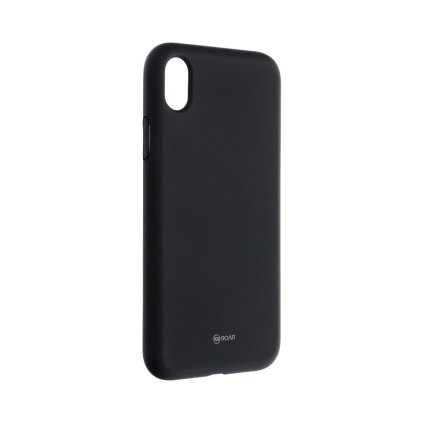 Puzdro ROAR case COLORFUL JELLY for IPHONE XR čierne