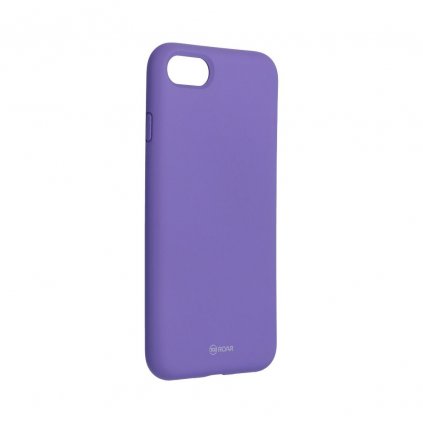Puzdro Roar Colorful Jelly Case pre iPhone 7 / 8 fialové