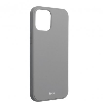Puzdro Roar Colorful Jelly Case pre iPhone 12 Pro Max šedé