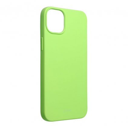 Puzdro Roar Colorful Jelly Case pre iPhone 14 Plus limetkové