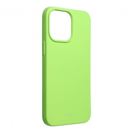 Puzdro Roar Colorful Jelly Case pre iPhone 14 Pro Max limetkové