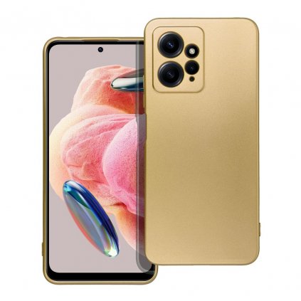 Elegantné puzdro METALLIC Case pre XIAOMI Redmi NOTE 12 4G zlaté