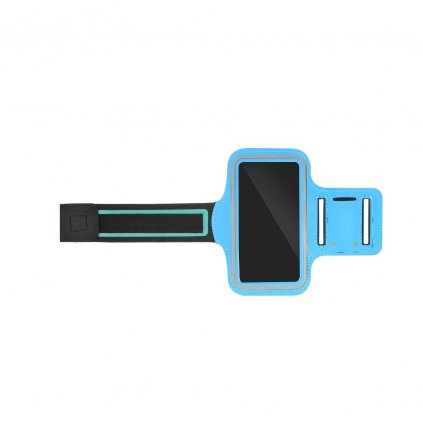 Športové puzdro na telefón Armband ( veľkosť 3" - 5" ) modré