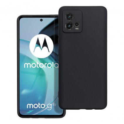 Kryt na telefón MATT Case pre MOTOROLA G72 čierny