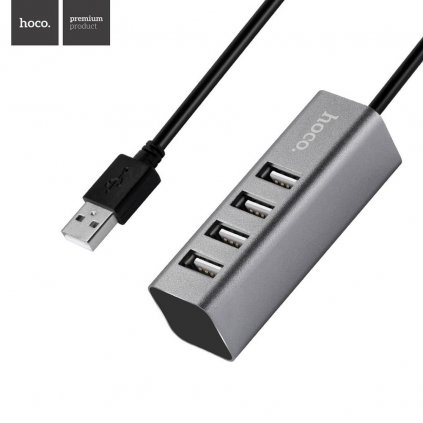 HOCO adaptér HUB HB1 prevodník na 4 x USB Line