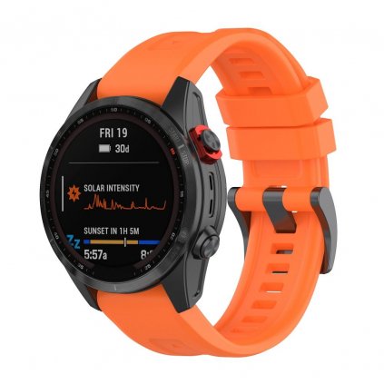 Remienok pre Garmin FENIX 3 / 3HR / 5X / 6X / 6X PRO / 7X / 7X PRO oranžový