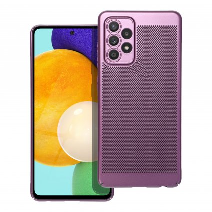 Štýlový kryt BREEZY Case pre SAMSUNG A52 5G / A52 LTE ( 4G ) / A52s 5G fialový