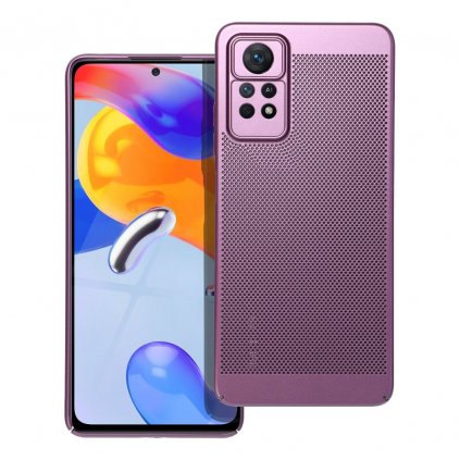 Štýlový kryt BREEZY Case pre XIAOMI Redmi NOTE 11 PRO / 11 PRO 5G fialový