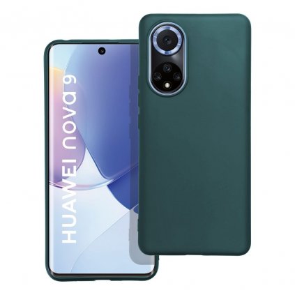 Kryt na telefón MATT Case pre HUAWEI Nova 9 / Honor 50 tmavo zelený