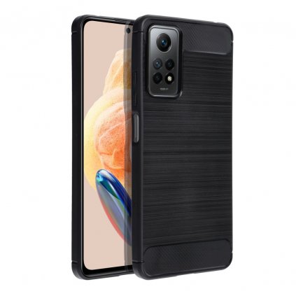 Puzdro CARBON pre XIAOMI Redmi NOTE 12 PRO 4G čierne