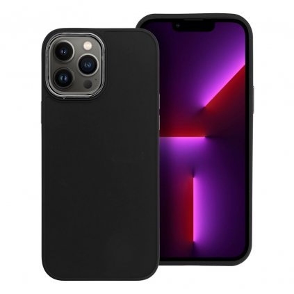 Štýlový kryt FRAME Case pre IPHONE 13 PRO čierny