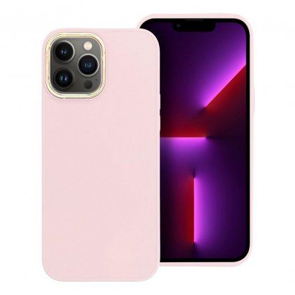 Štýlový kryt FRAME Case pre IPHONE 13 PRO MAX ružový