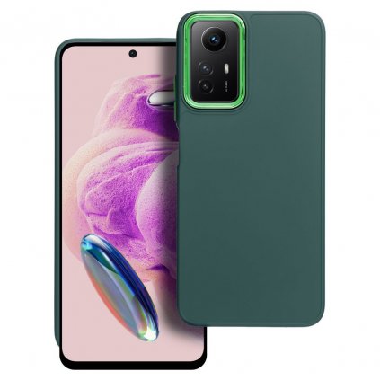 Štýlový kryt FRAME Case pre XIAOMI Redmi NOTE 12S zelený