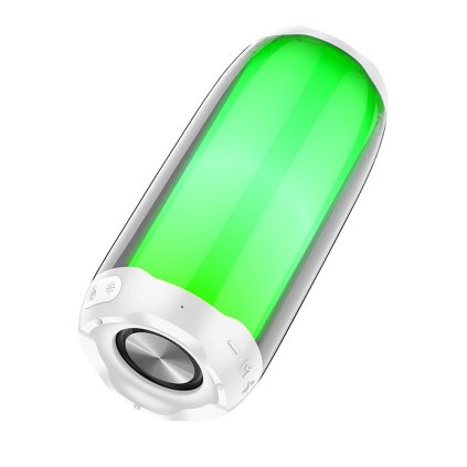HOCO reproduktor bluetooth HC8 Pulzujúca farebná LED sports biela