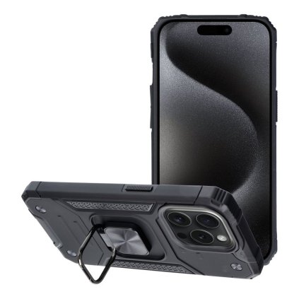 Odolný kryt NITRO case pre IPHONE 15 Pro čierny