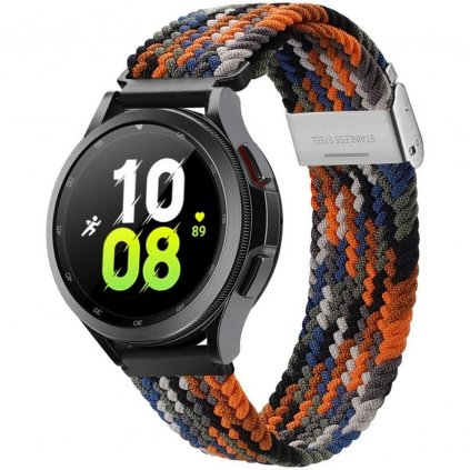 DUX DUCIS Mixture II elastický opletený remienok pre Samsung Galaxy Watch / Huawei Watch / Honor Watch / Xiaomi Watch (22 mm remienok) camo