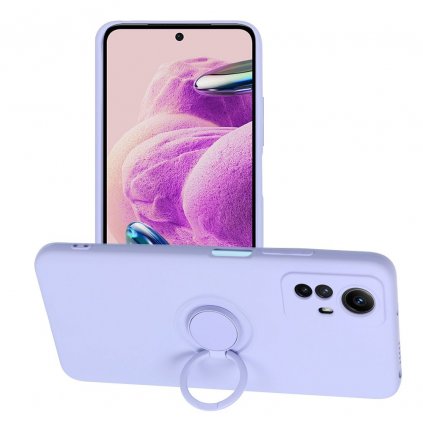 Puzdro SILICONE RING pre XIAOMI Redmi NOTE 12S fialové