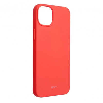Puzdro Roar Colorful Jelly Case pre iPhone 15 Plus oranžové