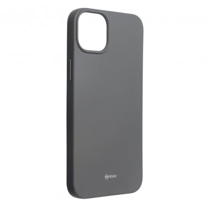 Puzdro Roar Colorful Jelly Case pre iPhone 15 Plus šedé