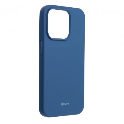 Puzdro Roar Colorful Jelly Case pre iPhone 15 Pro modré