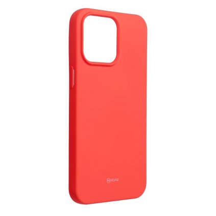 Puzdro Roar Colorful Jelly Case pre iPhone 15 Pro Max oranžové