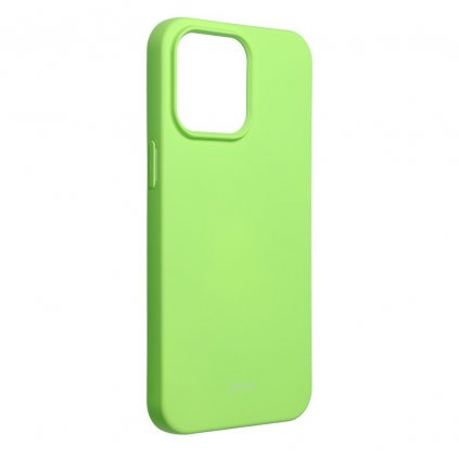 Puzdro Roar Colorful Jelly Case pre iPhone 15 Pro Max limetkové
