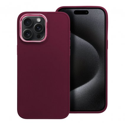 Štýlový kryt FRAME Case pre IPHONE 15 Pro Max fialový