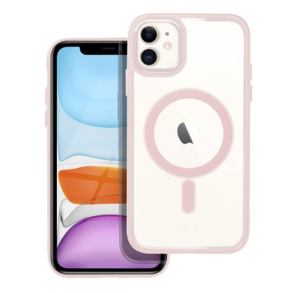 Kryt COLOR EDGE MAG COVER pre IPHONE 11 ružový