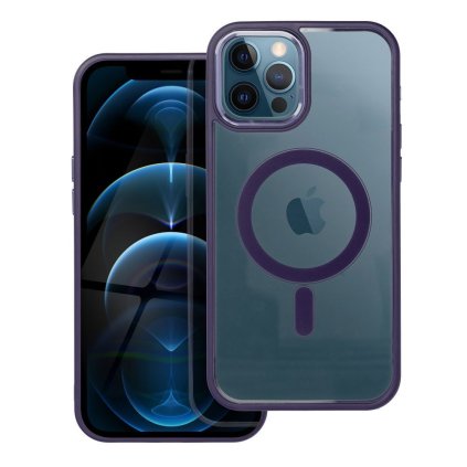 Kryt COLOR EDGE MAG COVER pre IPHONE 12 Pro Max fialový