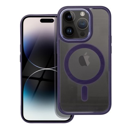 Kryt COLOR EDGE MAG COVER pre IPHONE 14 Pro fialový