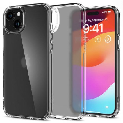 Puzdro  SPIGEN Ultra Hybrid pre IPHONE 15 transparentné