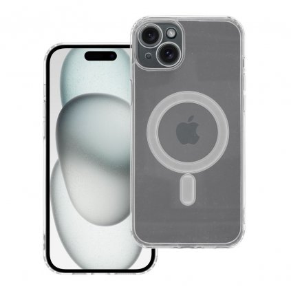 Priehľadný obal Clear Mag Cover pre mobil IPHONE 15 PLUS