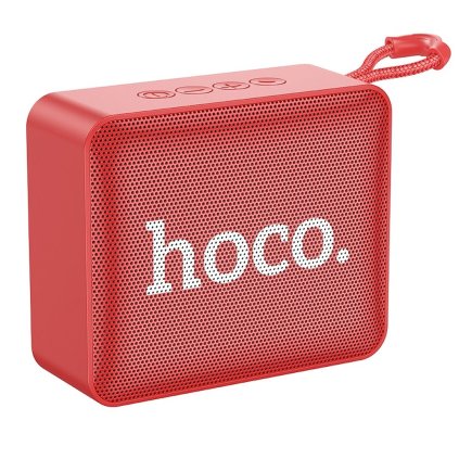 HOCO bluetooth / bezdrôtový reproduktor Gold Brick Sports BS51 červený