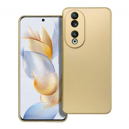 Elegantné puzdro METALLIC Case pre HONOR 90 5G zlaté