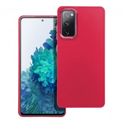 Štýlový kryt FRAME Case pre SAMSUNG S20 FE / S20 FE 5G červený