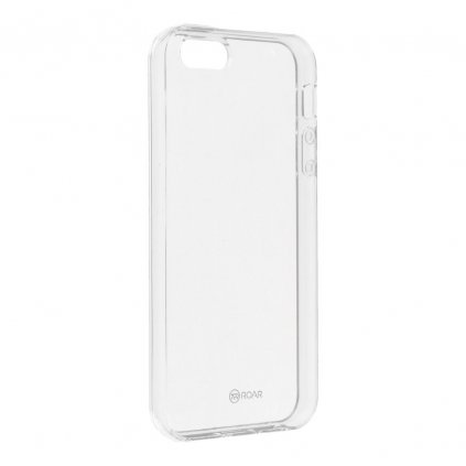 Transparentný kryt Jelly Roar pre iPhone 5/5S/SE