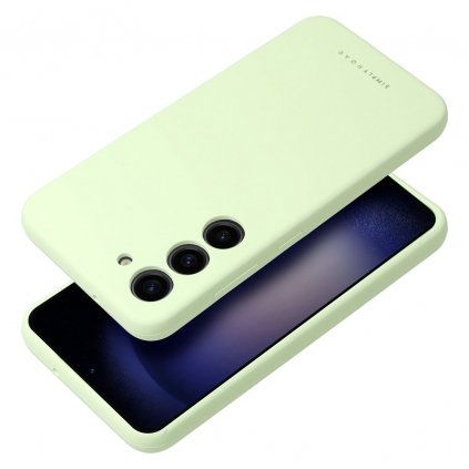 Kryt Roar Cloud-Skin pre Samsung Galaxy S24 5G zelený