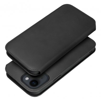 Obal Dual Pocket book pre SAMSUNG A15 5G čierny