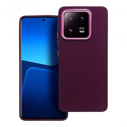 Štýlový kryt FRAME Case pre XIAOMI 13 fialový