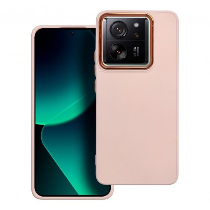 Štýlový kryt FRAME Case pre XIAOMI 13T ružový