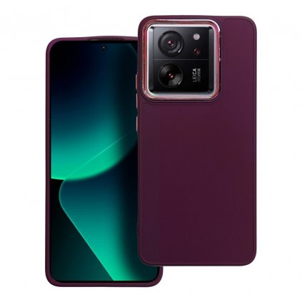 Štýlový kryt FRAME Case pre XIAOMI 13T PRO fialový