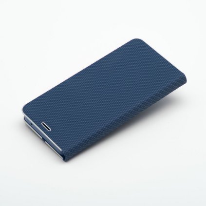 Puzdro LUNA Book Carbon pre Xiaomi 13T modré