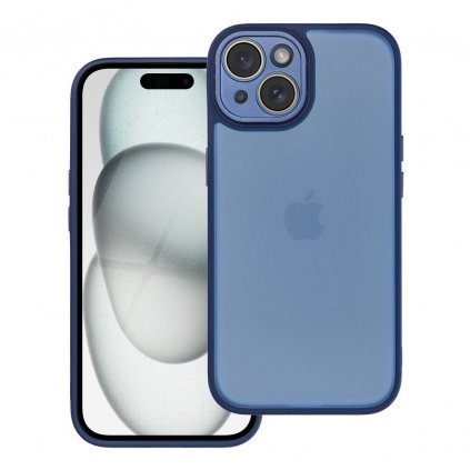 Farebný kryt VARIETE Case pre IPHONE 15 modrý